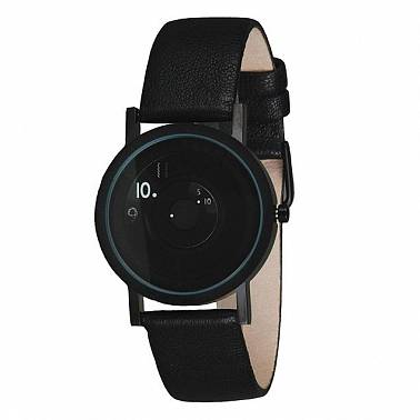 Reveal Black Leather 33 mm